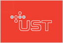 UST logo - Applying lines to the word mark arbitrarily